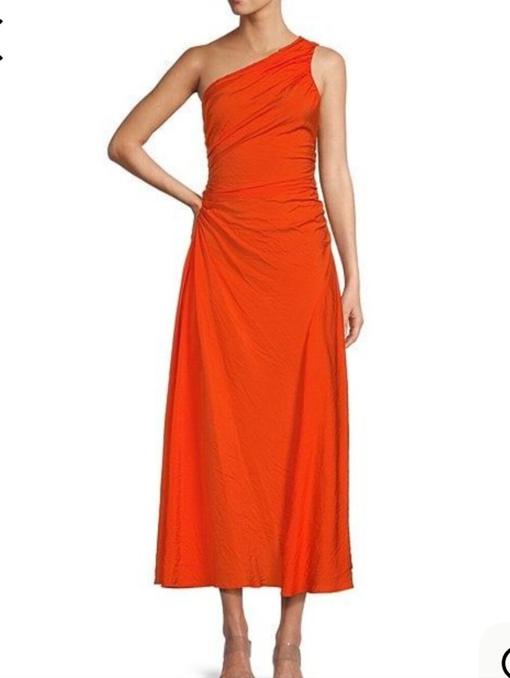 Antonio Melani Lena Asymmetric One Shoulder Maxi Dress  Size 10